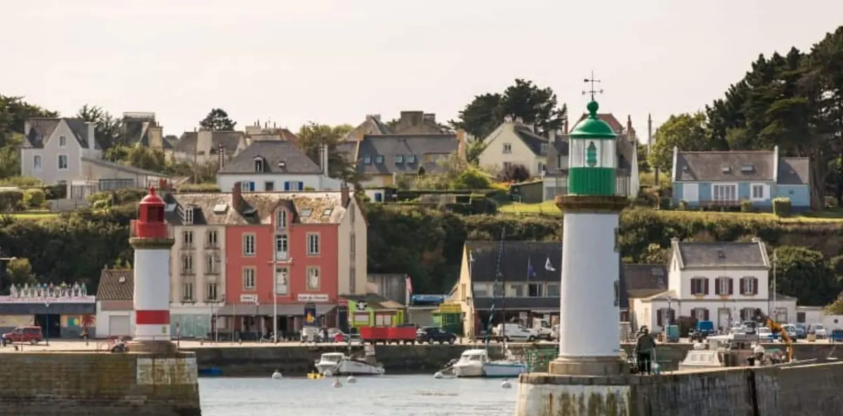 Port Tudy sur l'île de Groix