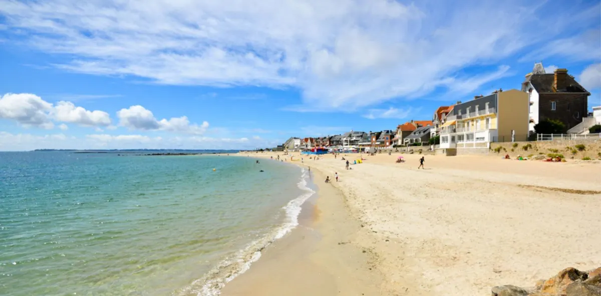 Plage de Port Maria à Larmor-Plage